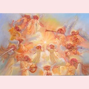 Postcard Fantasy Judy Mastrangelo | Angel vision