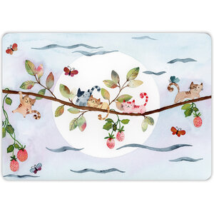 Aquarupella Méli Mélo Postcard - Cats on a branch