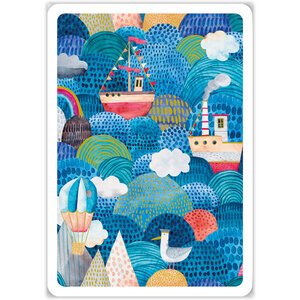 Aquarupella Méli Mélo Postcard - The Sea and it's Boats