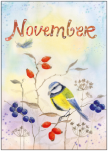 Postcard Inga Berkensträter | November