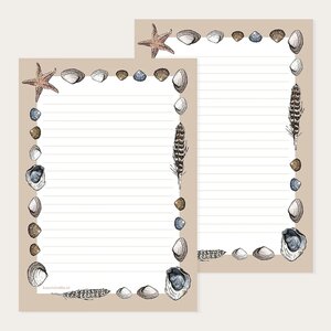 A5 Notepad Noordzee - Double Sided - by Kaartstudio