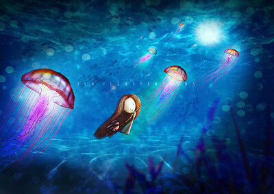 PRE ORDER: Postcard Ila Illustrations 115 - Follow me