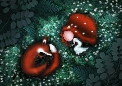 PRE ORDER: Postcard Ila Illustrations 082 - Nice dream