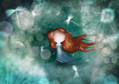 PRE ORDER: Postcard Ila Illustrations 009 - Dandelion
