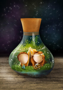 PRE ORDER: Postcard Ila Illustrations 010 - Cozy ecosystem