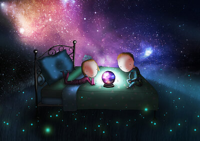 PRE ORDER: Postcard Ila Illustrations 024 - Snowglobe