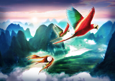 PRE ORDER: Postcard Ila Illustrations 042 - Swing