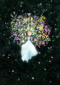 PRE ORDER: Postcard Ila Illustrations 043 - Bliss