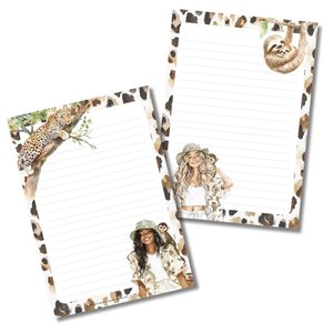 Tropical Jungle - Letter Pad by Penpaling Paula