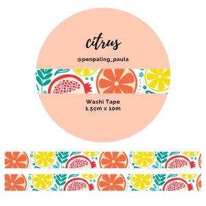 Washi Tape Citrus by Penpaling Paula