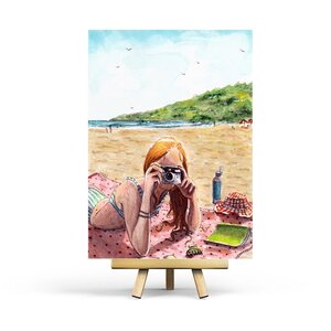 August - Postcard by Penpaling Paula