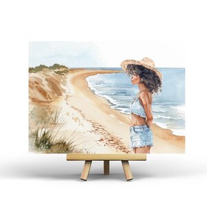 Postcard Sand Dunes by Penpaling Paula