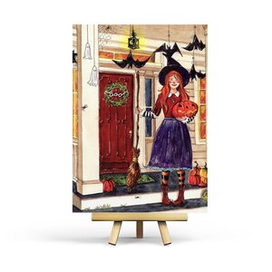 October - Postcard by Penpaling Paula