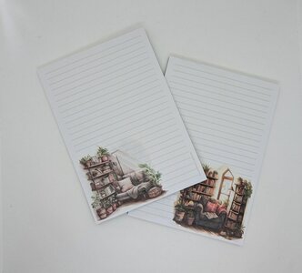A5 Notepad Reading Corner - by StationeryParlor