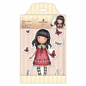 Gorjuss Rubber Stamps - Santoro - Time To Fly