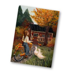 A6 Postcard from Esther Bennink - Thuiskomen