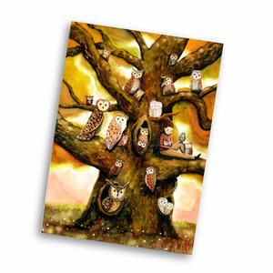A6 Postcard from Esther Bennink - Uilenboom
