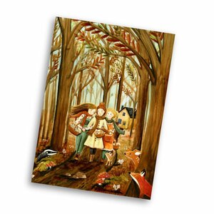 A6 Postcard from Esther Bennink - paddenstoelentijd