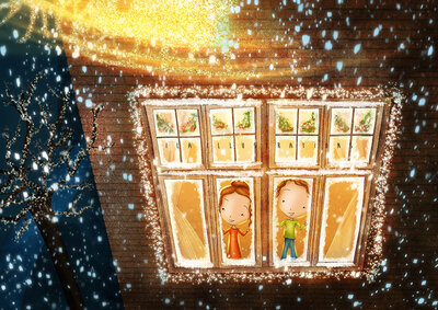 PRE ORDER: Postcard Ila Illustrations 140 - Christmas magic