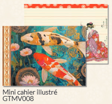 Mini Illustrated notebook Gwenaëlle Trolez Créations - Japan