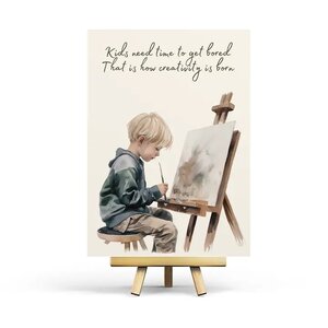 How Creativity Is Born Postcard by Penpaling Paula