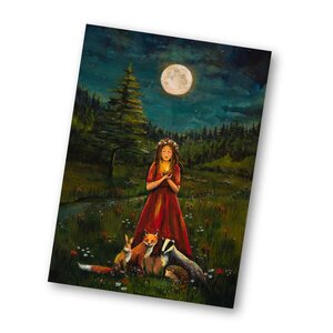 A6 Postcard from Esther Bennink - verbinding met de natuur