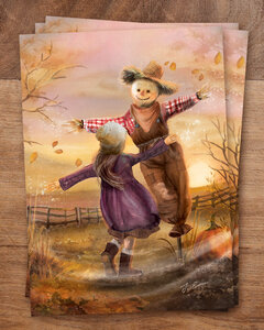 Postcard from Iris Esther - The Scarecrow’s Dance
