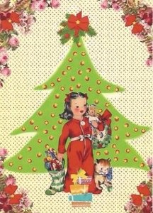 Postcard Caatje | Christmas Tree