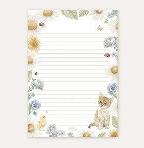A5 Notepad Lente - Double Sided - Appeloogje