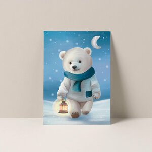 Postcard from Studio Poppybird - Warmte in de nacht