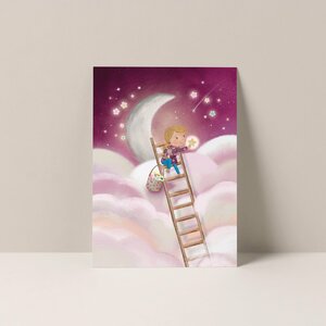Postcard from Studio Poppybird - Sterren vangen