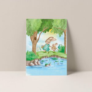 Postcard from Studio Poppybird - Picknick