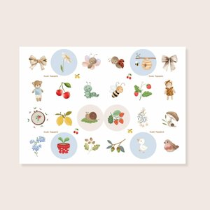 Stickersheet from Studio Poppybird - Poppybird 1