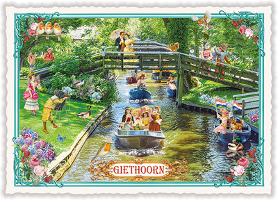 PK 1294 Tausendschön Postcard - The Netherlands – Giethoorn