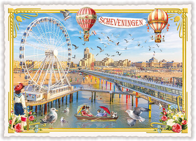 PK 1296 Tausendschön Postcard - The Netherlands – Scheveningen 