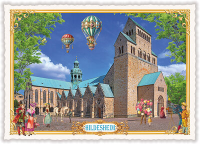 PK 1300 Tausendschön Postcard - Hildesheim, Mariendom