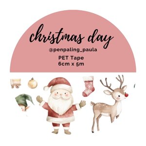 Christmas Day - PRE-CUT PET-tape by Penpaling Paula