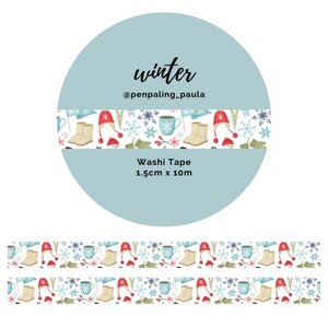 Washi Tape Winter by Penpaling Paula