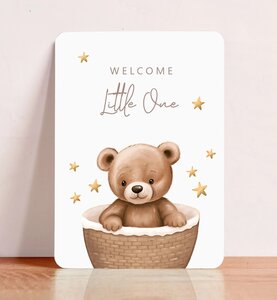 Postcard Welcome Little One - Aniet Illustration