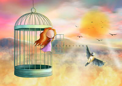 PRE ORDER: Postcard Ila Illustrations 186 - Breathe