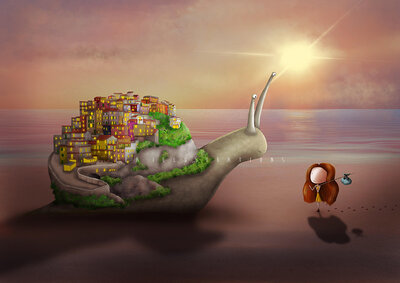 PRE ORDER: Postcard Ila Illustrations 196 - Cinque Terre