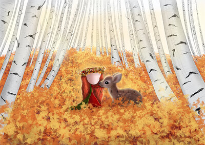 PRE ORDER: Postcard Ila Illustrations 199 - Warm hugs