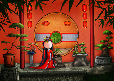 PRE ORDER: Postcard Ila Illustrations 212 - Bonsai