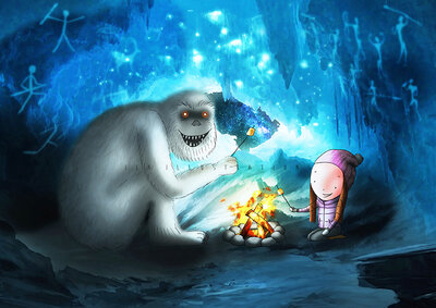 PRE ORDER: Postcard Ila Illustrations 238 - Marshmallow night