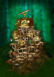 PRE ORDER: Postcard Ila Illustrations 243 - The star watcher