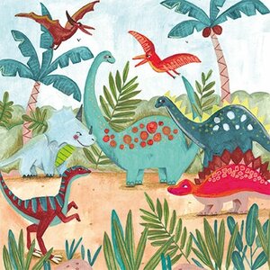 Caroline Bonne-Müller Postcard | Dinosaurs
