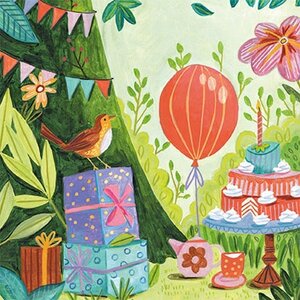 Caroline Bonne-Müller Postcard | Birthday picnic