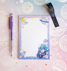 LAST ONES: Cute Galaxy A6 Memopad by Dreamchaserart