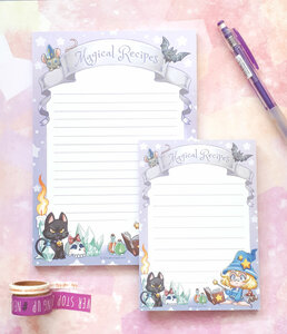 LAST ONES: Magical Recipes A6 Memopad by Dreamchaserart