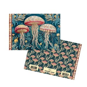 Illustrated notebook Gwenaëlle Trolez Créations - Jellyfish